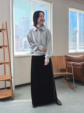 「URBAN RESEARCH（アーバンリサーチ）のアイテム（スウェット）」を使った、yuunaさん（レディース・159cm）の秋コーディネート