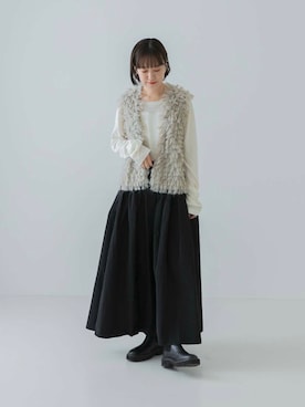 yuunaさん（レディース・159cm）の秋コーディネート