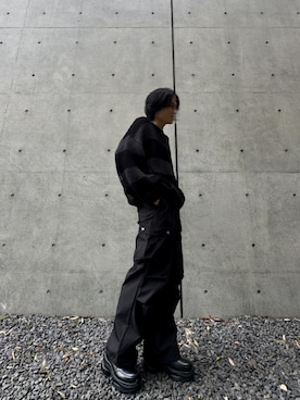 「アイテム（ピアス（両耳用））」を使った、kos0509さん（メンズ・178cm）の秋コーディネート