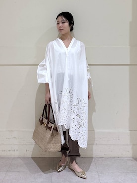 「COTTO（コトゥー）のアイテム」を使った、hitomiさん（レディース・160cm）の春コーディネート