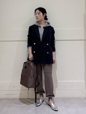 hitomiさん（レディース・160cm）の冬コーディネート