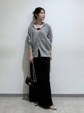 「MILOS（ミロス）のアイテム」を使った、hitomiさん（レディース・160cm）の秋コーディネート