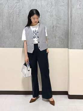 hitomiさん（レディース・160cm）の夏コーディネート