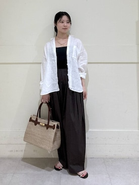 「COTTO（コトゥー）のアイテム」を使った、hitomiさん（レディース・160cm）の春コーディネート