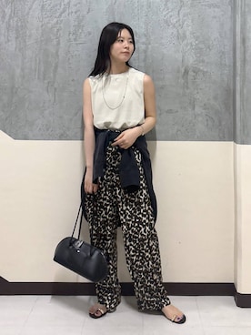 「BARNYARDSTORM」｜hitomiさん（レディース・160cm）の夏コーディネート