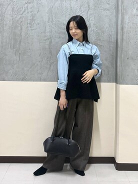 hitomiさん（レディース・160cm）の冬コーディネート