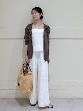 hitomiさん（レディース・160cm）の夏コーディネート