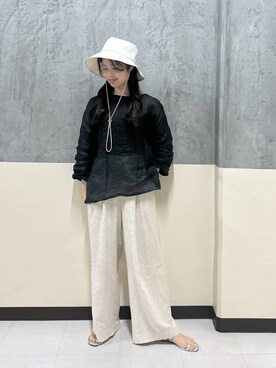 hitomiさん（レディース・160cm）の夏コーディネート