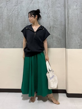 hitomiさん（レディース・160cm）の夏コーディネート