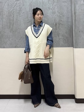 「アイテム（その他小物）」を使った、hitomiさん（レディース・160cm）の秋コーディネート