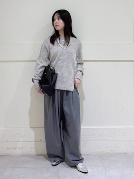 hitomiさん（レディース・160cm）の冬コーディネート