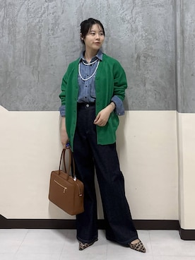 「アイテム（その他小物）」を使った、hitomiさん（レディース・160cm）の秋コーディネート