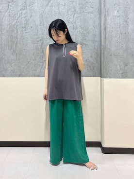 hitomiさん（レディース・160cm）の夏コーディネート