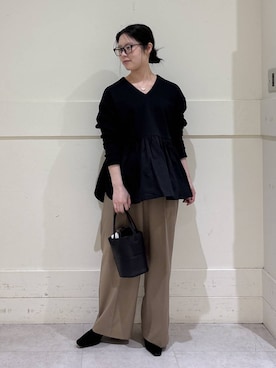 hitomiさん(レディース・160cm)の冬コーディネート