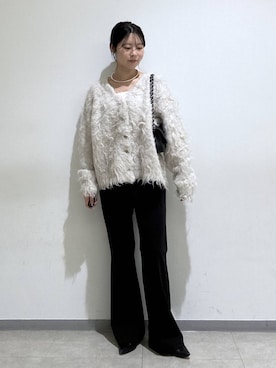 「MILOS（ミロス）のアイテム」を使った、hitomiさん（レディース・160cm）の秋コーディネート