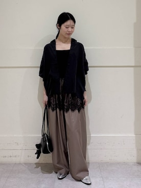 hitomiさん（レディース・160cm）の冬コーディネート