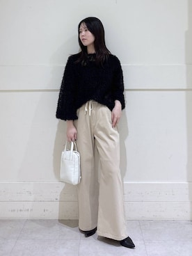 「Beau're（ヴュレ）のアイテム」を使った、hitomiさん（レディース・160cm）の冬コーディネート