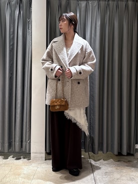 「アイテム（キャミソール）」を使った、sayakaさん（レディース・163cm）の秋コーディネート