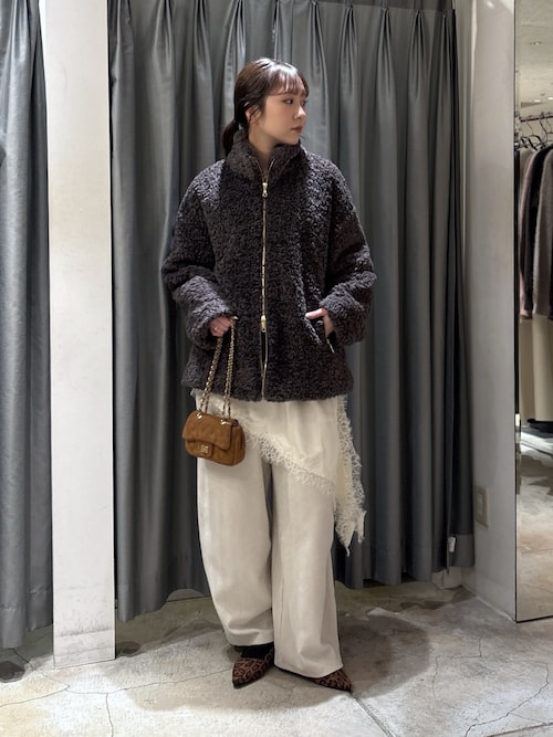 インフルエンサーOKOCHI企画】ボアブルゾン（その他アウター）｜DouDou