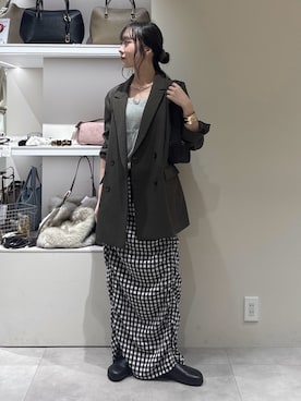 「DouDou（ドゥドゥ）のアイテム」を使った、doudousayakaさん（レディース・163cm）の秋コーディネート