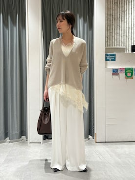 「DouDou（ドゥドゥ）のアイテム」を使った、doudousayakaさん（レディース・163cm）の冬コーディネート