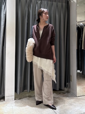 「アイテム（パンプス）」を使った、sayakaさん（レディース・163cm）の秋コーディネート