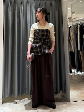 「アイテム（その他トップス）」を使った、sayakaさん（レディース・163cm・20代）の冬コーディネート