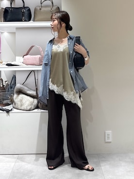 「DouDou（ドゥドゥ）のアイテム（アクセサリー）」を使った、doudousayakaさん（レディース・163cm）の夏コーディネート