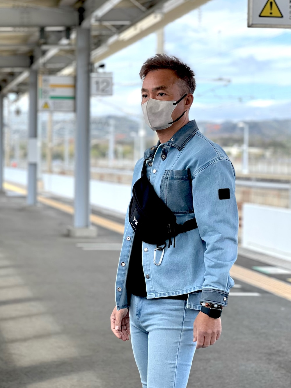 THE NORTH FACEのデニムジャケット（ブルー系）を使ったメンズ人気