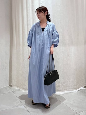 「アイテム（シュシュ）」を使った、かなさん（レディース・157cm・20代）の夏コーディネート