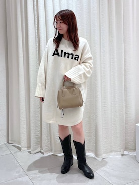 かなさん（レディース・157cm）の冬コーディネート