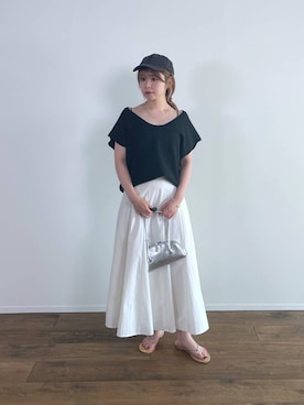 かなさん（レディース・157cm）の夏コーディネート