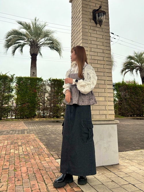 セール】◎袖フリルデザインシャツ（シャツ/ブラウス）｜AS KNOW AS