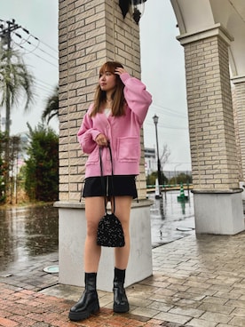 「AS KNOW AS plus（アズノゥアズプラス）のアイテム（キャミソール）」を使った、KYOKAさん（レディース・161cm）の春コーディネート