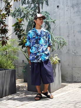 yusuke061019さん（メンズ・173cm）の夏コーディネート