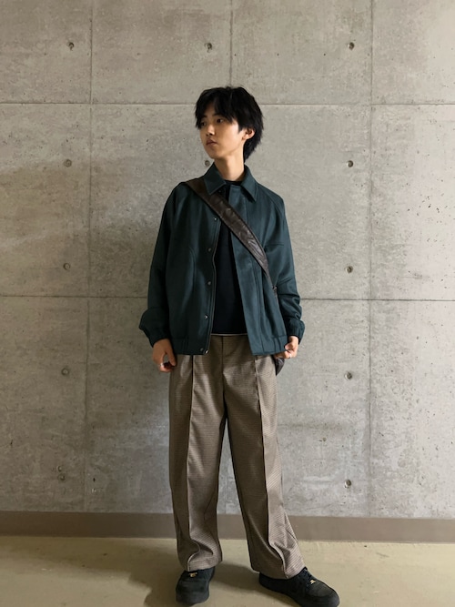 UENDER COVER ST/CツイルZIPブルゾン UENDER COVER ST/CツイルZIPブルゾン