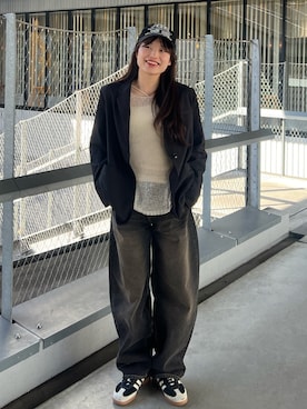 「aeae（エーイーエーイー）のアイテム」を使った、chikazeさん（レディース・166cm）の春コーディネート