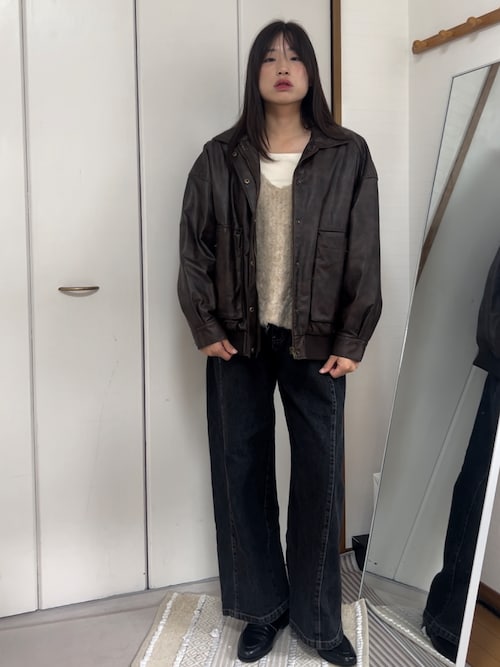 セール】《JaVaジャバ コラボ》高見えをプラスするシボ感。フェイク