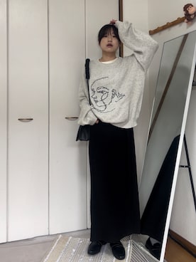 「chuclla（チュクラ）のアイテム（ショルダーバッグ）」を使った、chikazeさん（レディース・166cm）の秋コーディネート