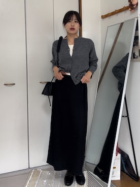 「chuclla（チュクラ）のアイテム（ショルダーバッグ）」を使った、chikazeさん（レディース・166cm）の秋コーディネート