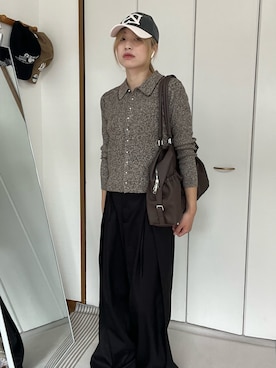 「solleim（ソルレム）のアイテム」を使った、chikazeさん（レディース・166cm）の秋コーディネート