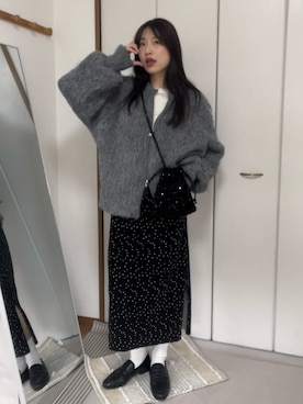 「MYMOOD.（マイムード）のアイテム」を使った、chikazeさん（レディース・166cm）の春コーディネート