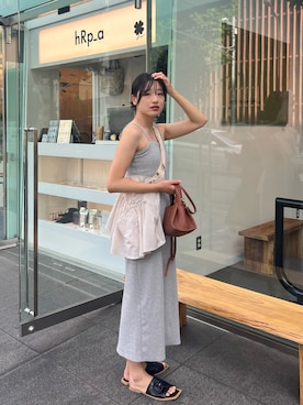 「アイテム（ワンピース/ドレス）」を使った、chikazeさん（レディース・166cm・20代）の秋コーディネート