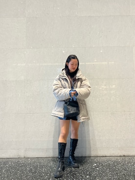 ユウナさん（レディース・155cm）の冬コーディネート