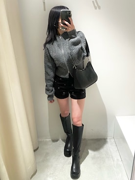 「nice claup」｜はのさん（レディース・153cm・20代）の冬コーディネート