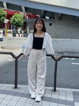 かのん【154cm 骨格ストレート】さん(レディース・155cm)の夏コーディネート