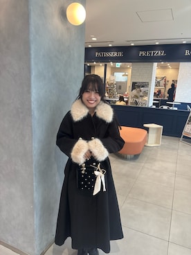 かのん【154cm 骨格ストレート】さん（レディース・154cm）の冬コーディネート