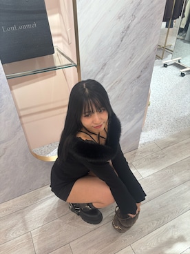 かのん【154cm 骨格ストレート】さん（レディース・154cm）の冬コーディネート