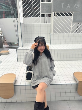 かのん【154cm 骨格ストレート】さん(レディース・154cm)の冬コーディネート