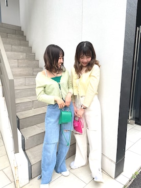 「ごきげんウィーク」｜かのん【154cm 骨格ストレート】さん（レディース・155cm）の春コーディネート